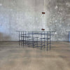 Modern Steel & Glass Console