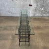 Modern Steel & Glass Console