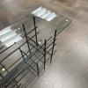 Modern Steel & Glass Console