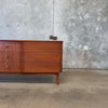 Mid Century Walnut Dresser C. 1960