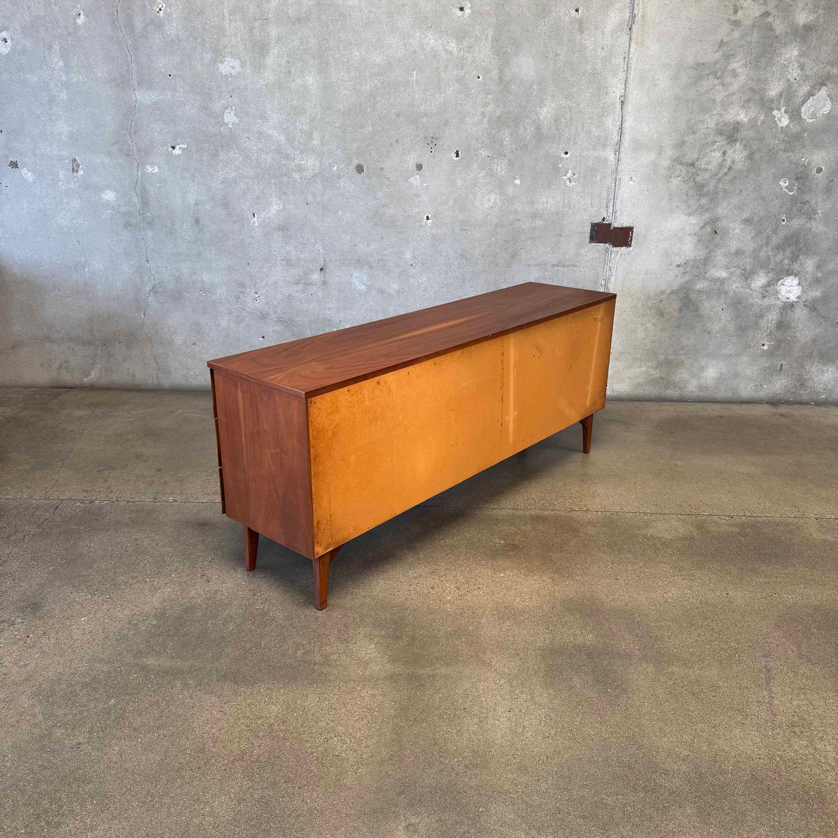Mid Century Walnut Dresser C. 1960