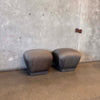 Pair of Marge Carson Style Ottomans