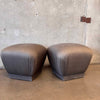 Pair of Marge Carson Style Ottomans