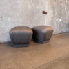 Pair of Marge Carson Style Ottomans