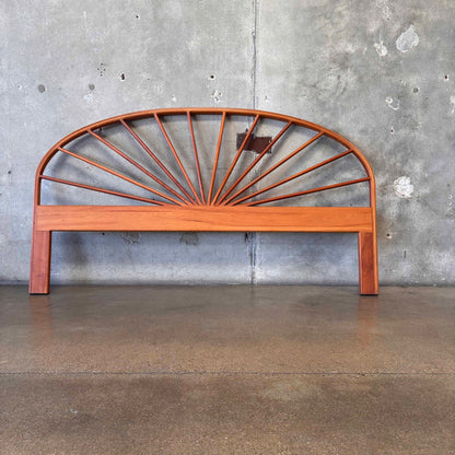 Vintage Solid Teak Headboard