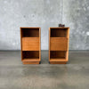 Pair of Mid Century Mahogany Nightstands