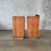 Pair of Mid Century Mahogany Nightstands