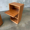 Pair of Mid Century Mahogany Nightstands