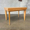 Paul Lazlo Brown Saltman Side Table in Cerused Oak C. 1950's