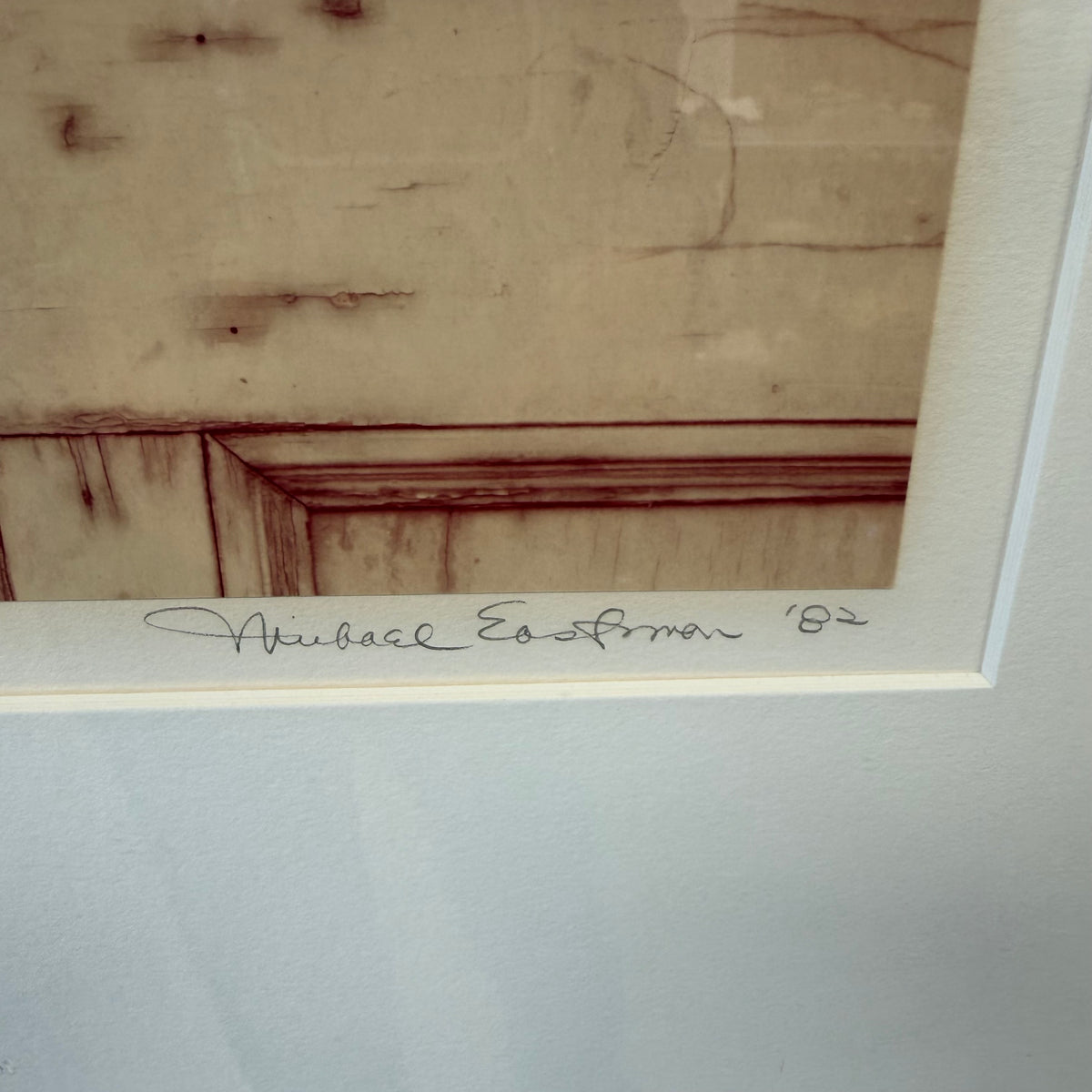 Signed Framed Photo by Michael Eastman 1982 Cuba Series