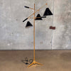 New Organic Modernism Triple Cone Floor Lamp