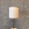 Vintage Travertine Top Table Floor Lamp - Works / New LED Bulbs