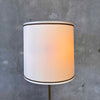 Vintage Travertine Top Table Floor Lamp - Works / New LED Bulbs