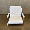 Pair of Mid Century Chairs w/ Custom Upholstery