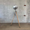 1940's Barrdwell Hollywood Lighting Converted into Lamp w/ Tripod Base