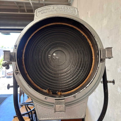 1940's Barrdwell Hollywood Lighting Converted into Lamp w/ Tripod Base