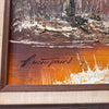 Vintage Oil Landscape Painting