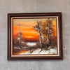 Vintage Oil Landscape Painting