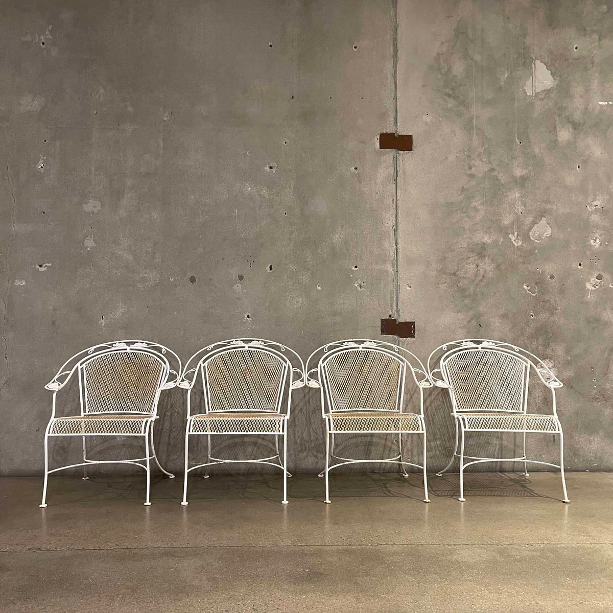 Russell Woodard Metal Patio Chairs