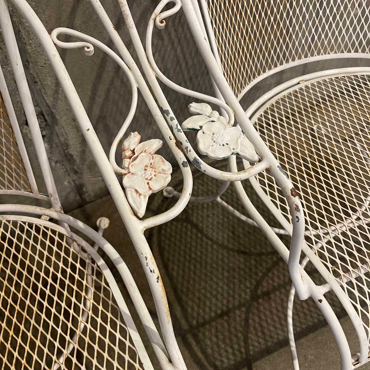Russell Woodard Metal Patio Chairs