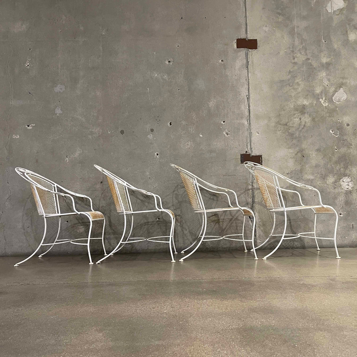 Russell Woodard Metal Patio Chairs