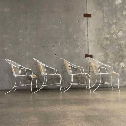 Russell Woodard Metal Patio Chairs