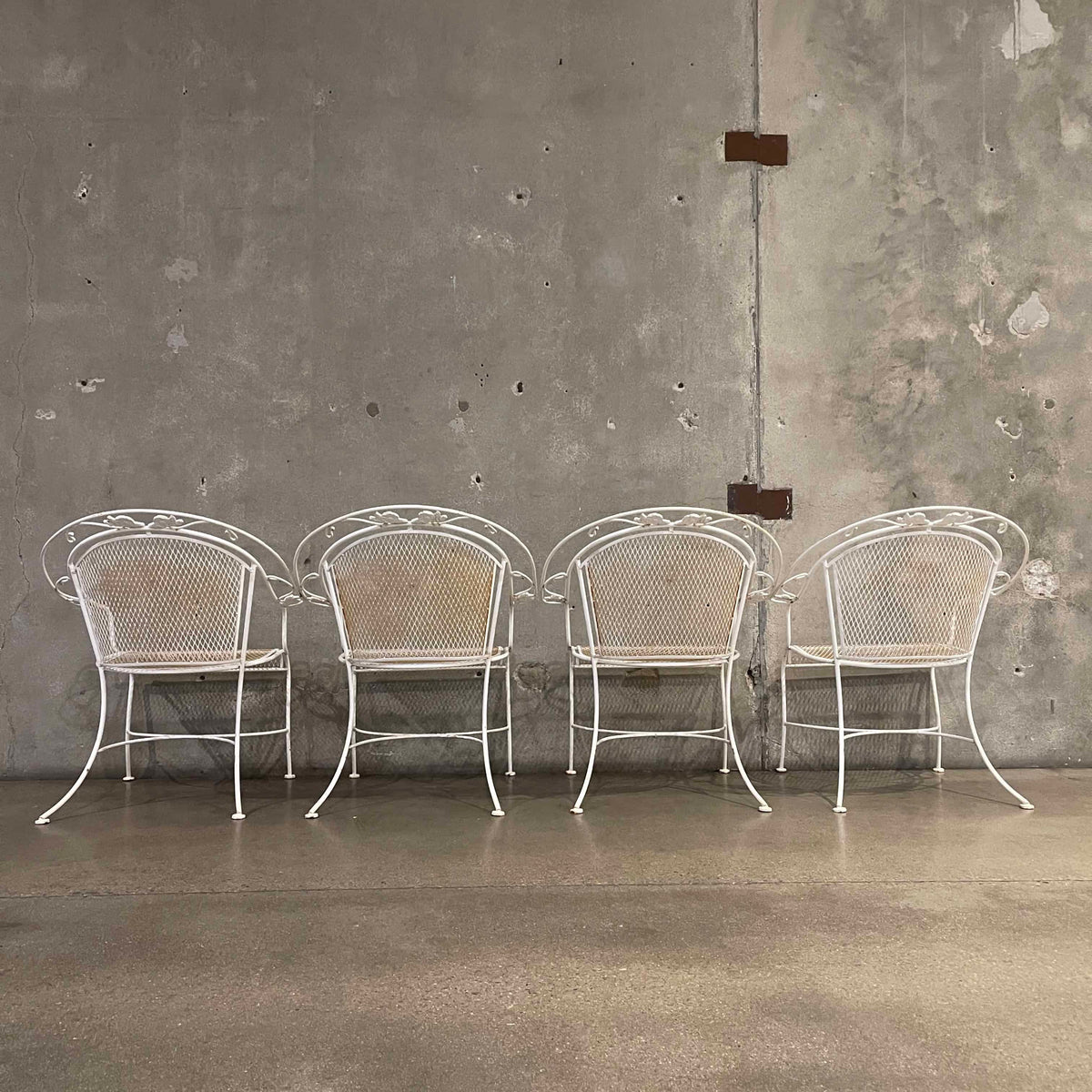 Russell Woodard Metal Patio Chairs