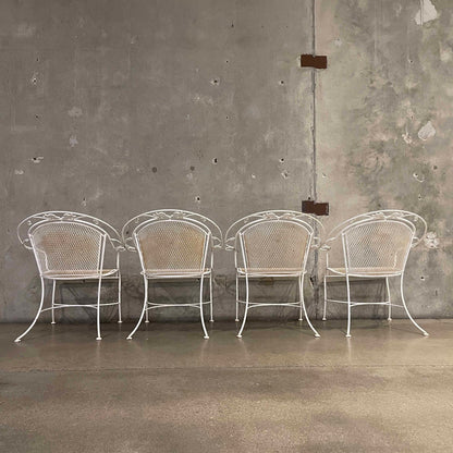 Russell Woodard Metal Patio Chairs