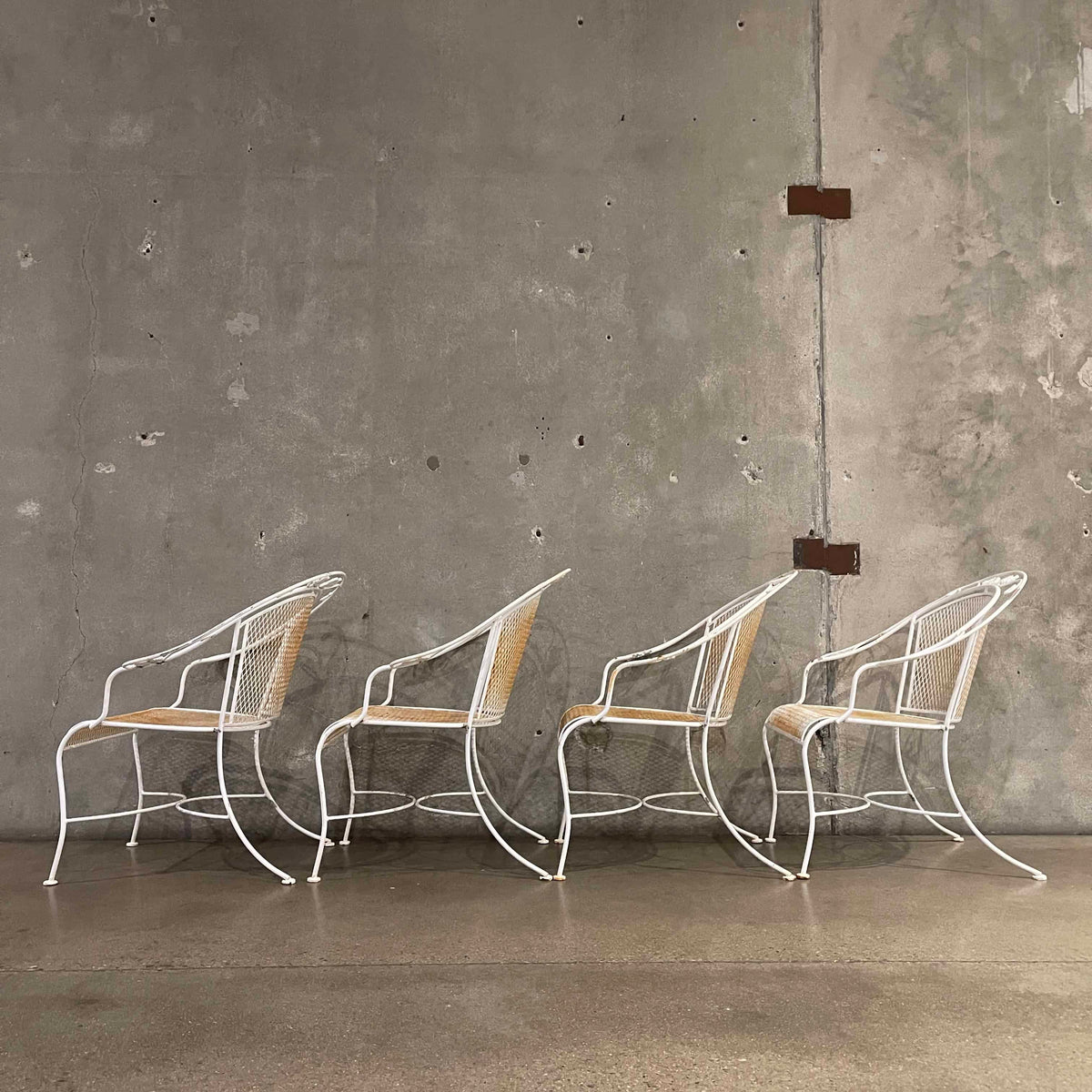 Russell Woodard Metal Patio Chairs
