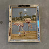 Mid Century Modern Flamingo Art by Turner