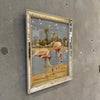 Mid Century Modern Flamingo Art by Turner