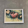 Mid Century Modern Flamingo Art by Billy Seay