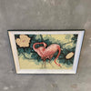 Mid Century Modern Flamingo Art by Billy Seay