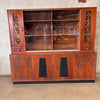 Mid Century Modern Walnut Hutch