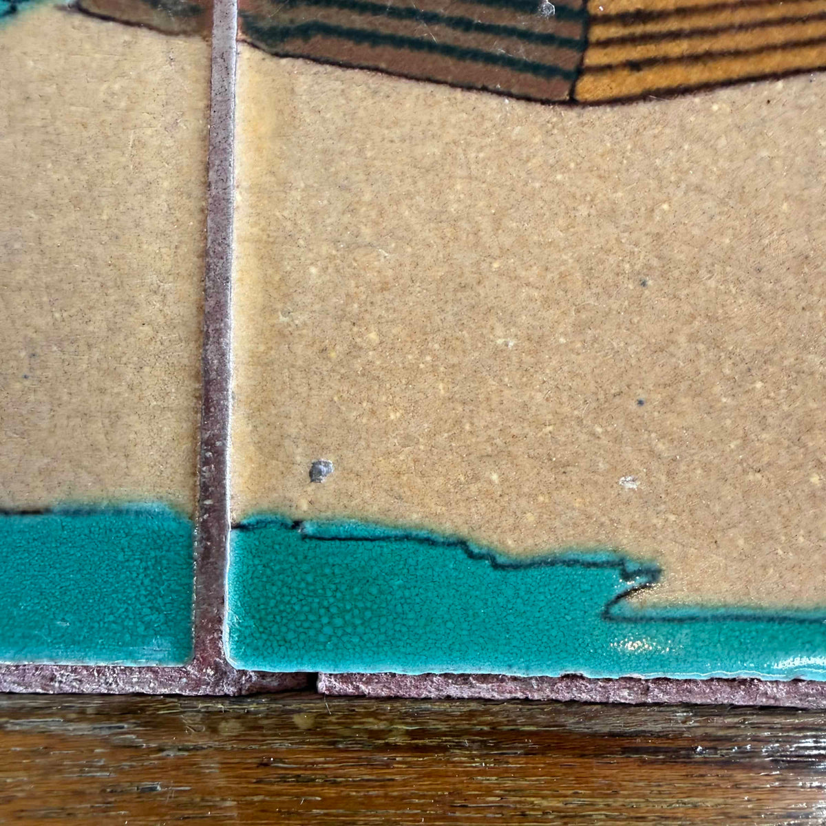 California Tile Table of Santa Barbara Mission