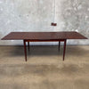 Mid Century Rosewood Extendable Draw Leaf Danish Table