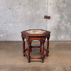 Moorish Style Side Table With Tile Top