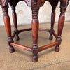 Moorish Style Side Table With Tile Top