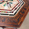 Moorish Style Side Table With Tile Top