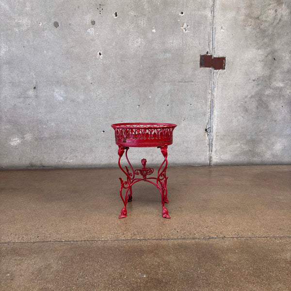 Vintage Wrought Iron Plant Stand