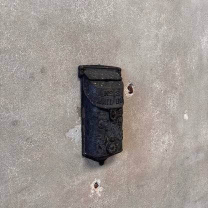 Antique Cast Iron Mail Box