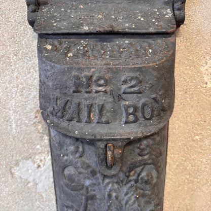 Antique Cast Iron Mail Box