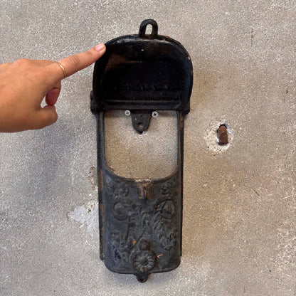 Antique Cast Iron Mail Box
