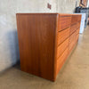Danish Teak 12 Drawer Dresser