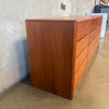 Danish Teak 12 Drawer Dresser
