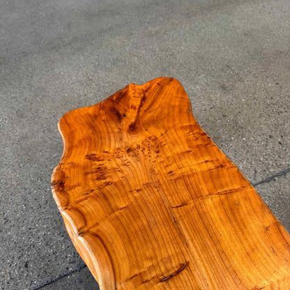 Vintage Handcrafted Organic Wood Stool