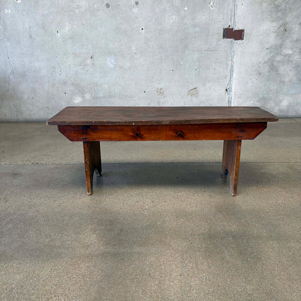 Primitive Farmhouse Bench