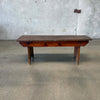 Primitive Farmhouse Bench