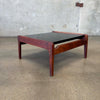 Mid Century Modern Walnut Side Table
