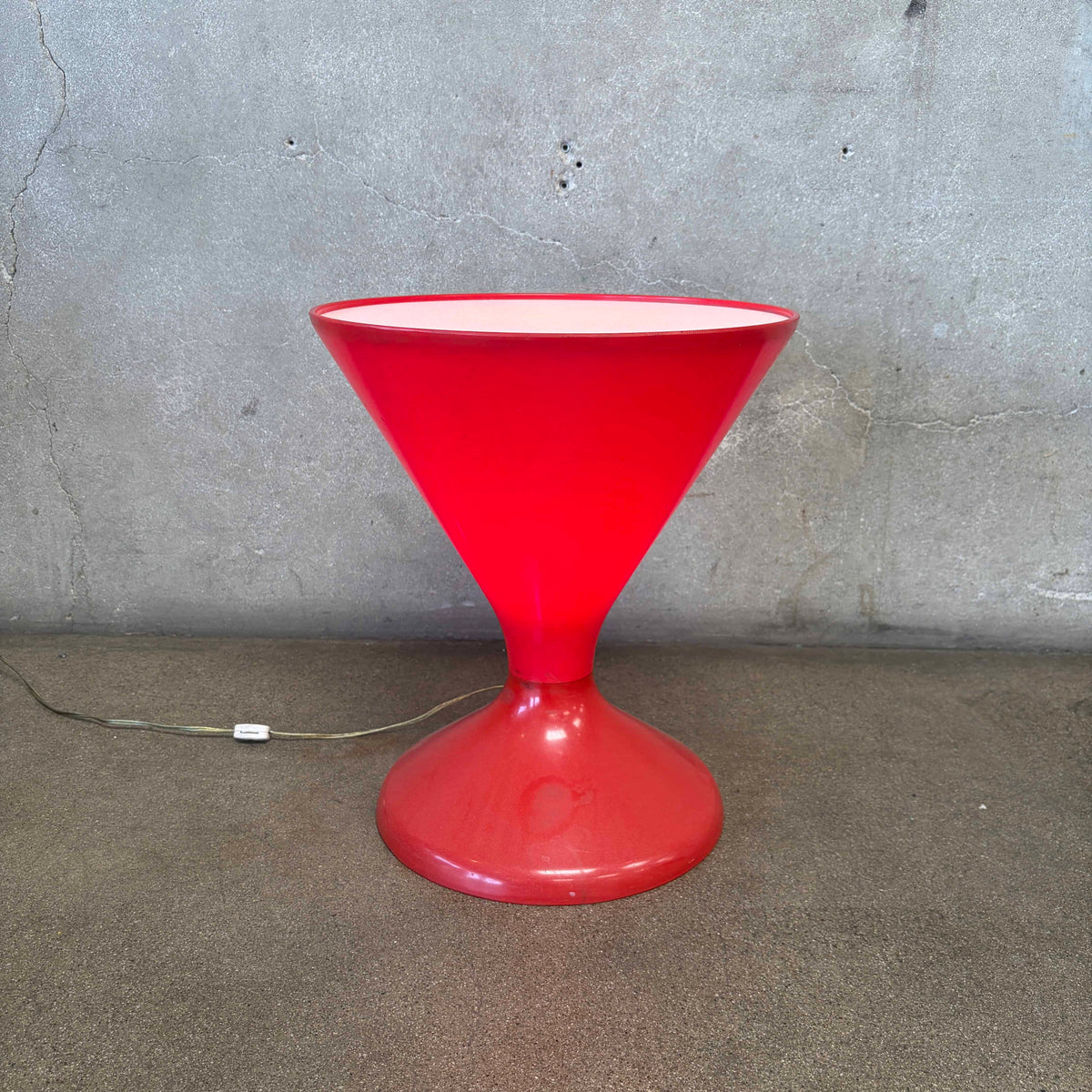 Mid Century Floor Lamp/Side Table